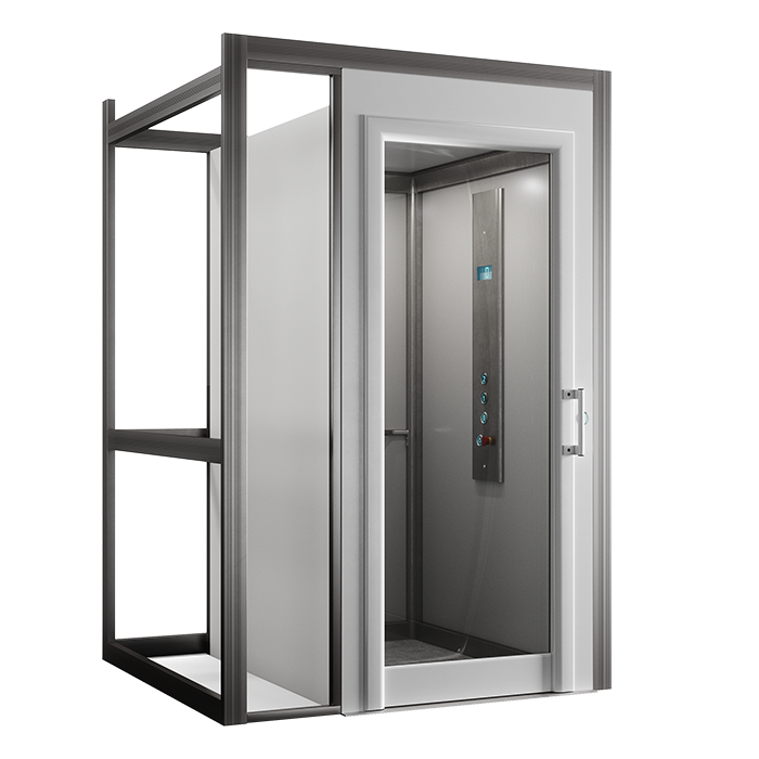 Modern elevator installation by Path Elevators